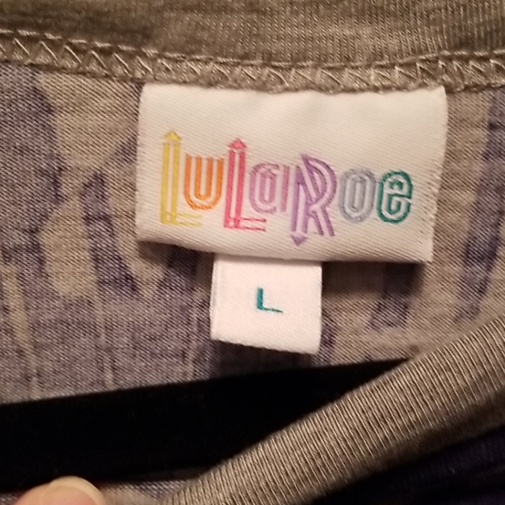 LuLaRoe Randy Baseball Tee - Picture 2 of 4